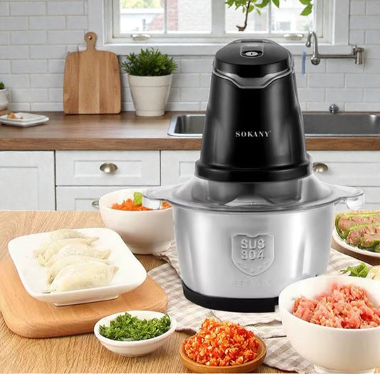 🥩 Procesador de alimentos eléctrico Sokany: potencia profesional en tu cocina ⚡ ¡Descuento!